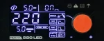 Spawarka inwertorowa elektrodowa MMA 220 A PRAKTIK 220 LED SYNERGY, w walizce, IDEAL