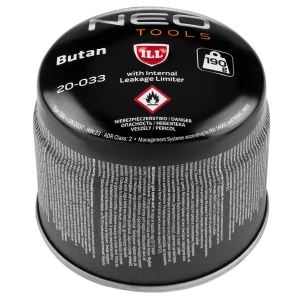 Nabój z gazem butan 190g, nabijany, NEO 20-033