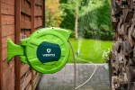 Wąż ogrodowy z automatycznym zwijaczem 1/2", 20 m +2m VERTO 15G891