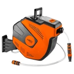 Wąż ogrodowy 1/2" z automatycznym zwijaczem, 20 m +2m NEO TOOLS 15-891