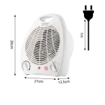 Termowentylator 1000 / 2000 W NEO TOOLS 90-116