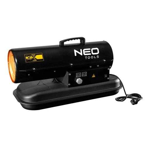 Nagrzewnica olejowa 20 kW z termostatem, zbiornik 19 l NEO TOOLS 90-080
