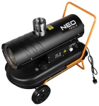 Nagrzewnica olejowa z odprowadzeniem spalin 20 kW 720 m3/h zbiornik 36 l NEO TOOLS 90-086-1