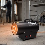 Nagrzewnica gazowa 30 kW 650 m3/h z reduktorem i wężem NEO TOOLS 90-084-01