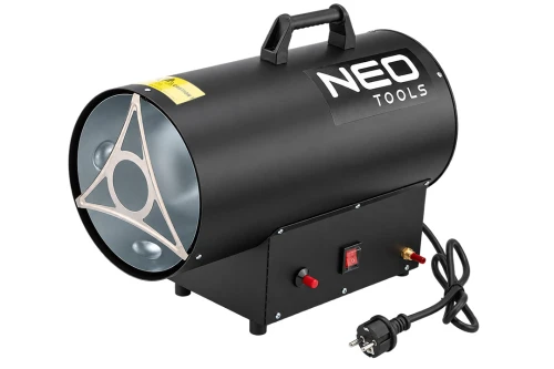 Nagrzewnica gazowa 30 kW 650 m3/h z reduktorem i wężem NEO TOOLS 90-084-01