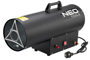 Nagrzewnica gazowa 50 kW 650 m³/h z reduktorem i wężem NEO TOOLS 90-085-01