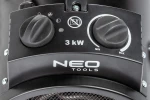 Nagrzewnica elektryczna przemysłowa 3 kW IPX4 z regulacją ustawienia NEO TOOLS 90-068