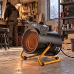 Nagrzewnica elektryczna przemysłowa 3 kW IPX4 z regulacją ustawienia NEO TOOLS 90-068