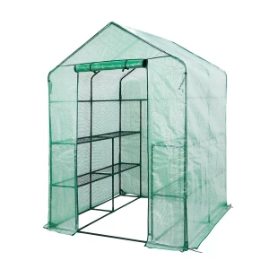 Szklarnia ogrodowa 143 x 143 x 195 cm, folia PE 135 g, 4 półki NEO TOOLS 15-911