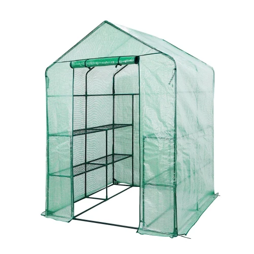 Szklarnia ogrodowa 143 x 143 x 195 cm, folia PE 135 g, 4 półki NEO TOOLS 15-911