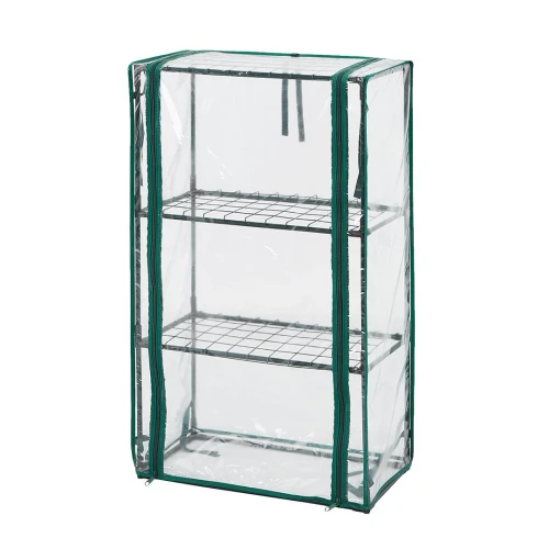 Szklarnia ogrodowa 46 x 24 x 80 cm, folia PVC, 3 półki NEO TOOLS 15-910
