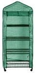 Szklarnia ogrodowa 69 x 49 x 160 cm, folia PE 135 g, 4 półki, kółka NEO TOOLS 15-903