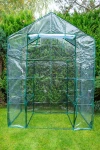 Szklarnia ogrodowa 143 x 73 x 195 cm, folia PVC, 4 półki NEO TOOLS 15-902