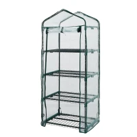 Szklarnia ogrodowa 69 x 49 x 160 cm, folia PVC, 4 półki NEO TOOLS 15-901
