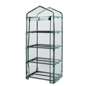 Szklarnia ogrodowa 69 x 49 x 160 cm, folia PVC, 4 półki NEO TOOLS 15-901