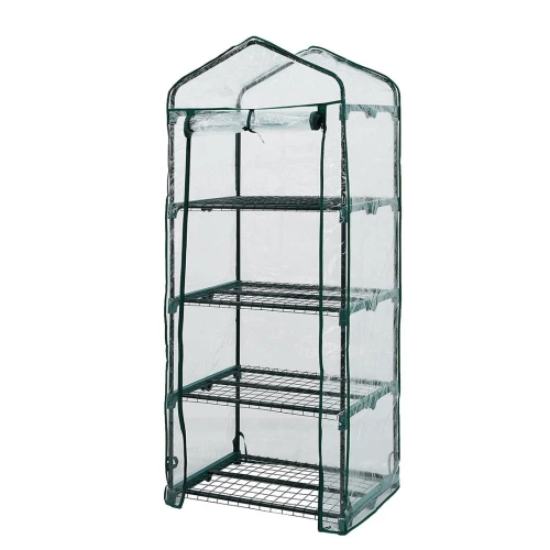 Szklarnia ogrodowa 69 x 49 x 160 cm, folia PVC, 4 półki NEO TOOLS 15-901