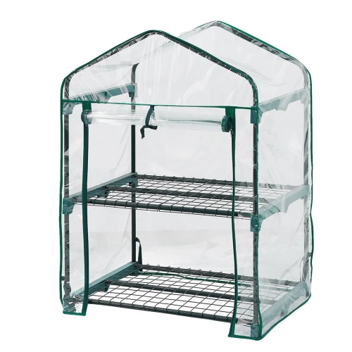 Szklarnia ogrodowa 69 x 49 x 95 cm, folia PVC, 2 półki NEO TOOLS 15-900
