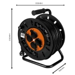 Przedłużacz bębnowy 30 m 4 gniazda 3 x 2,5 mm2 NEO TOOLS 90-173
