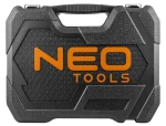 Zestaw kluczy nasadowych 1/2" i 1/4", 82 elementy, CrV, walizka, NEO TOOLS 10-059