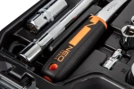 Zestaw kluczy nasadowych 1/2" i 1/4", 82 elementy, CrV, walizka, NEO TOOLS 10-059