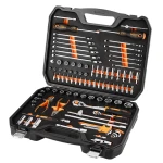 Zestaw kluczy nasadowych 1/2" i 1/4", 95 elementów, CrV, pianka EVA, NEO TOOLS 10-065