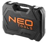 Zestaw kluczy nasadowych 1/2" i 1/4", 95 elementów, CrV, pianka EVA, NEO TOOLS 10-065