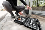 Zestaw kluczy nasadowych 1/2" i 1/4", 110 elementów, CrV, satynowy, walizka, NEO TOOLS 10-211
