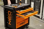 Szafka warsztatowa na kołach, 5 szuflad, 117 narzędzi, nośność 280 kg, NEO TOOLS 84-214-6