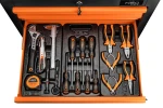 Szafka warsztatowa na kołach, 6 szuflad, 149 narzędzi, nośność 280 kg, NEO TOOLS 84-221-9
