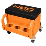 Stołek warsztatowy na kółkach z 3 szufladami, udźwig 110 kg, NEO TOOLS 11-605