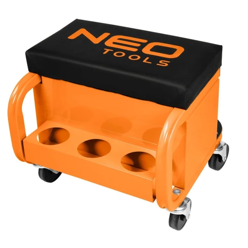 Stołek warsztatowy na kółkach z 3 szufladami, udźwig 110 kg, NEO TOOLS 11-605