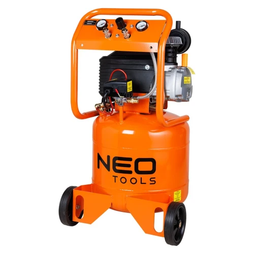 Kompresor olejowy pionowy 40 l, 8 bar, 1500 W, wydajność 110 l/min, 230 V, NEO TOOLS 12K010-1