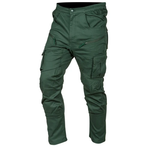 Spodnie robocze OUTDOOR typu jogger, zielone, NEO TOOLS 81-286