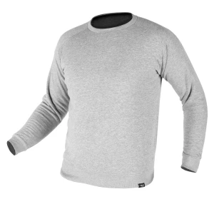 Bluza COMFORT, szary melanż, 320 g/m², NEO TOOLS 81-650