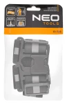 Szelki odblaskowe regulowane, czarne, uniwersalne, NEO TOOLS 81-738
