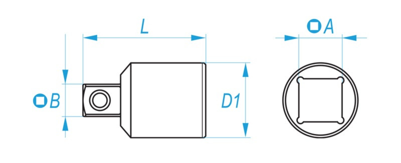 NEO TOOLS redukcje do nasadek