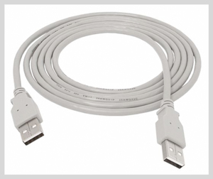 Przewód USB 2.0 A wtyk / wtyk, długość 3m